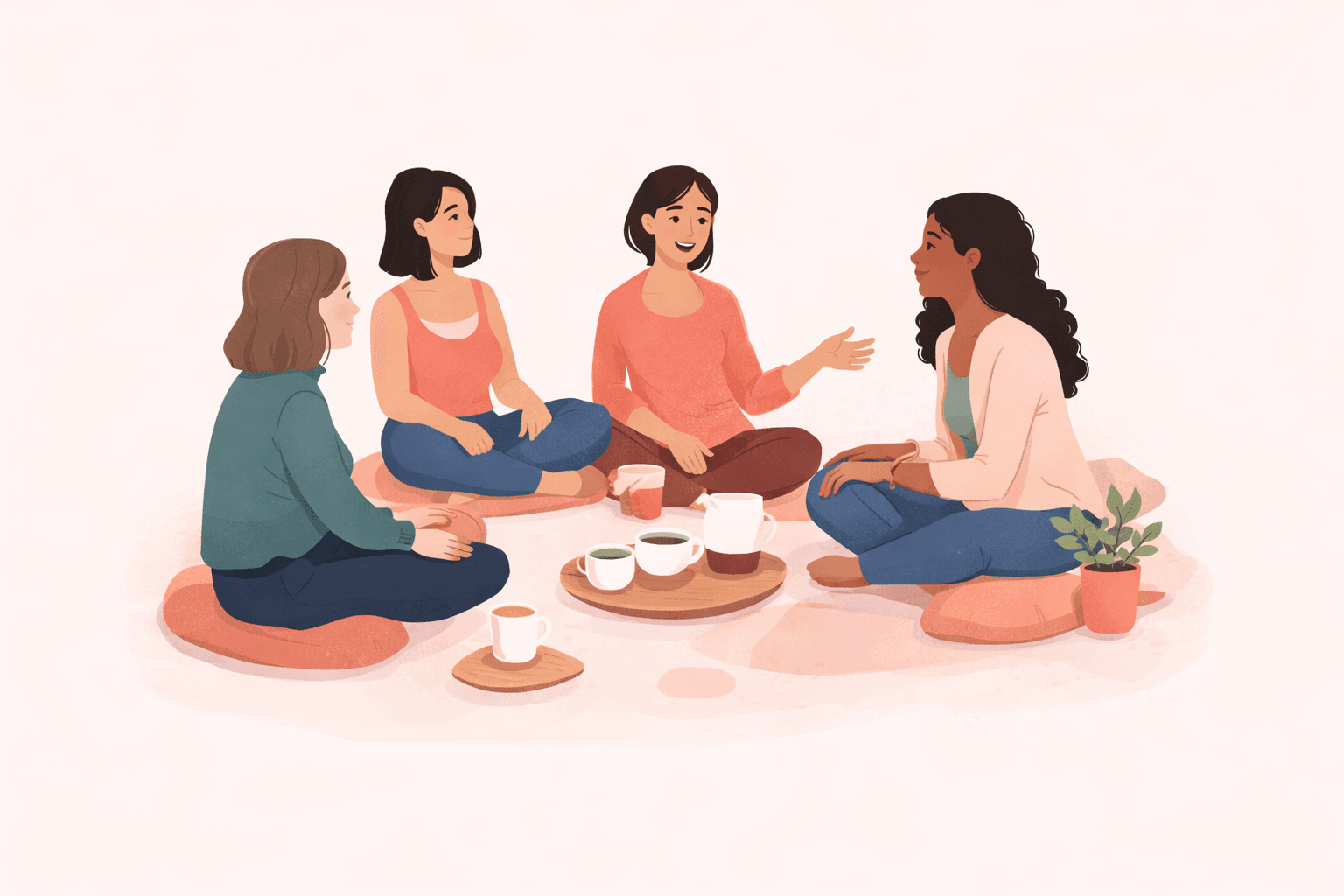 A small, safe circle